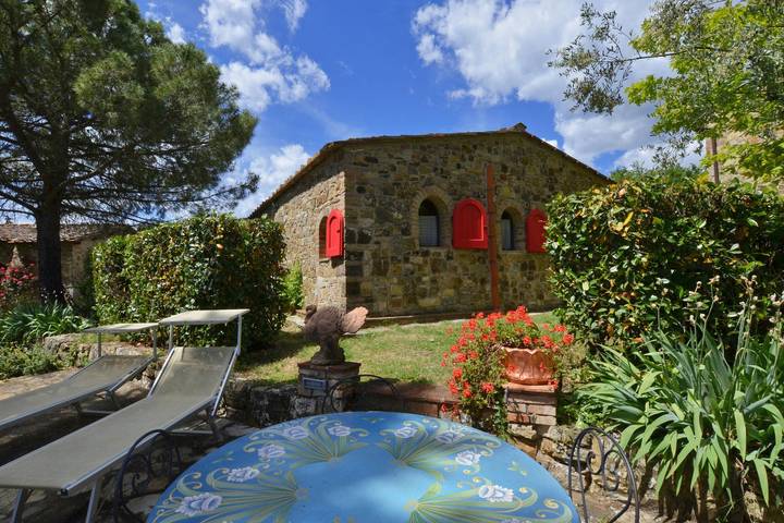 Villa für 4 Personen, mit Terrasse und Pool, kinderfreundlich in der Toskana - 4