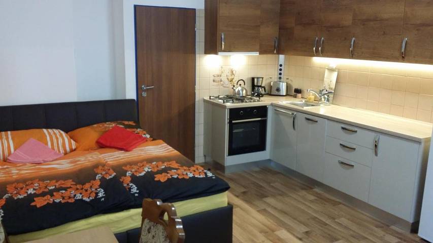 Pension voor 2 personen, met uitzicht in Praag