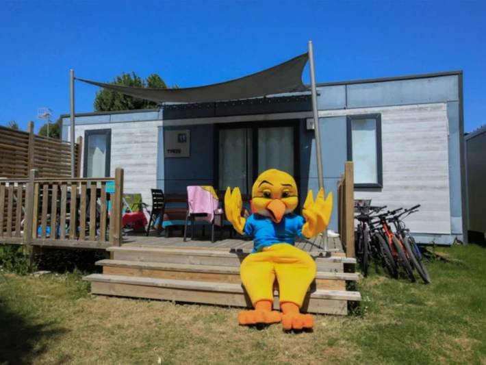Camping pour 5 personnes, avec bassin pour enfant et jardin au Parc Naturel Régional du Marais poitevin - 2