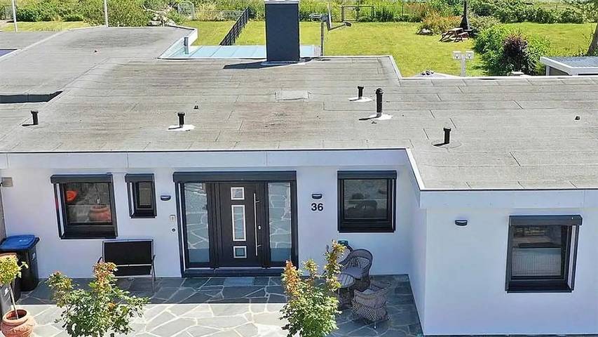 Ferienhaus für 4 Personen, mit Sauna und Garten sowie Terrasse, mit Haustier in Marienleuchte