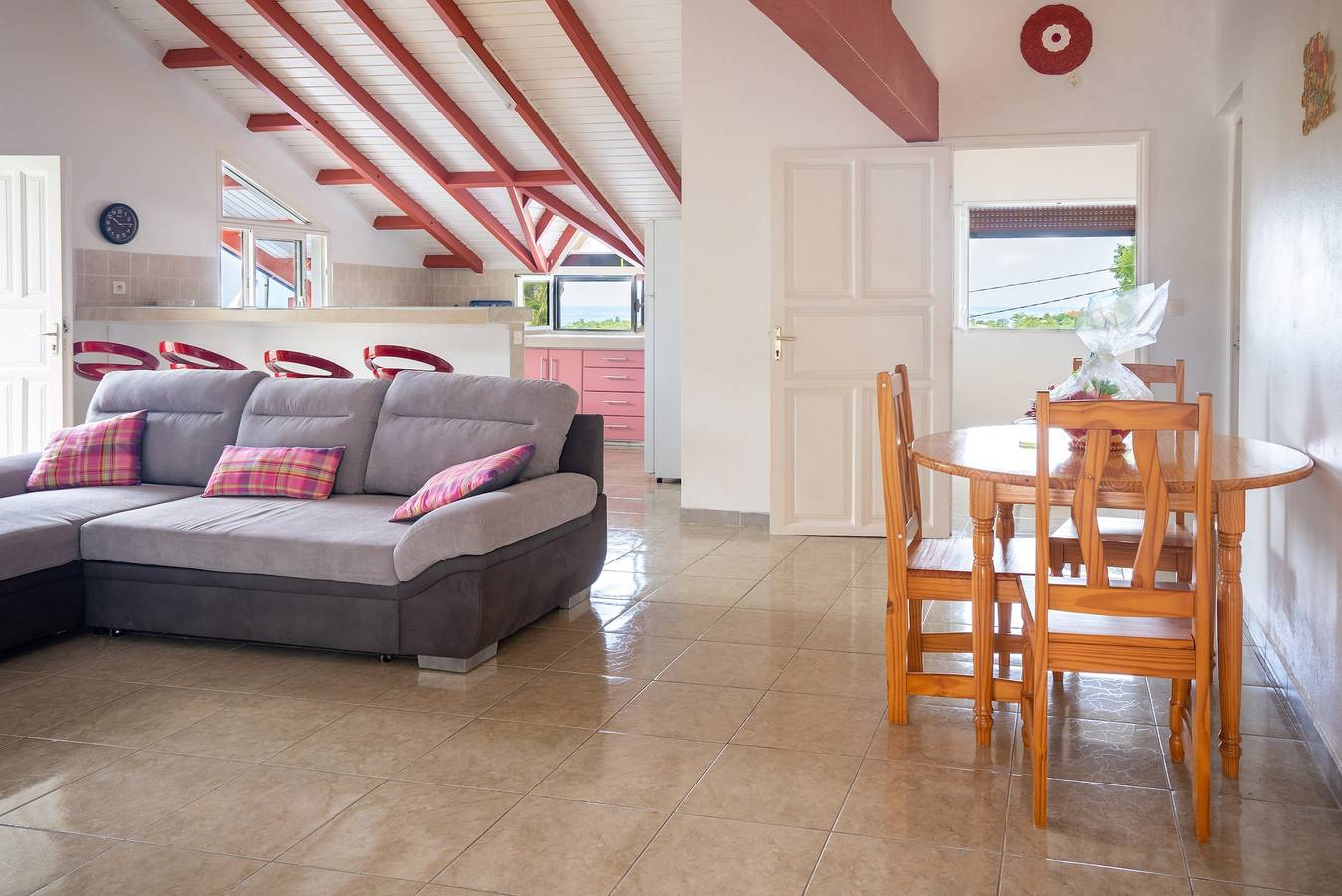 Seaside House in Vieux-Habitants with Terrace in Vieux-Habitants, Guadeloupe (Caribbean)