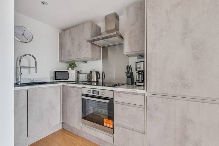 Apartamento entero, 1 Bed Modern Apartment in a Converted Mill in Leeds, Yorkshire del Oeste