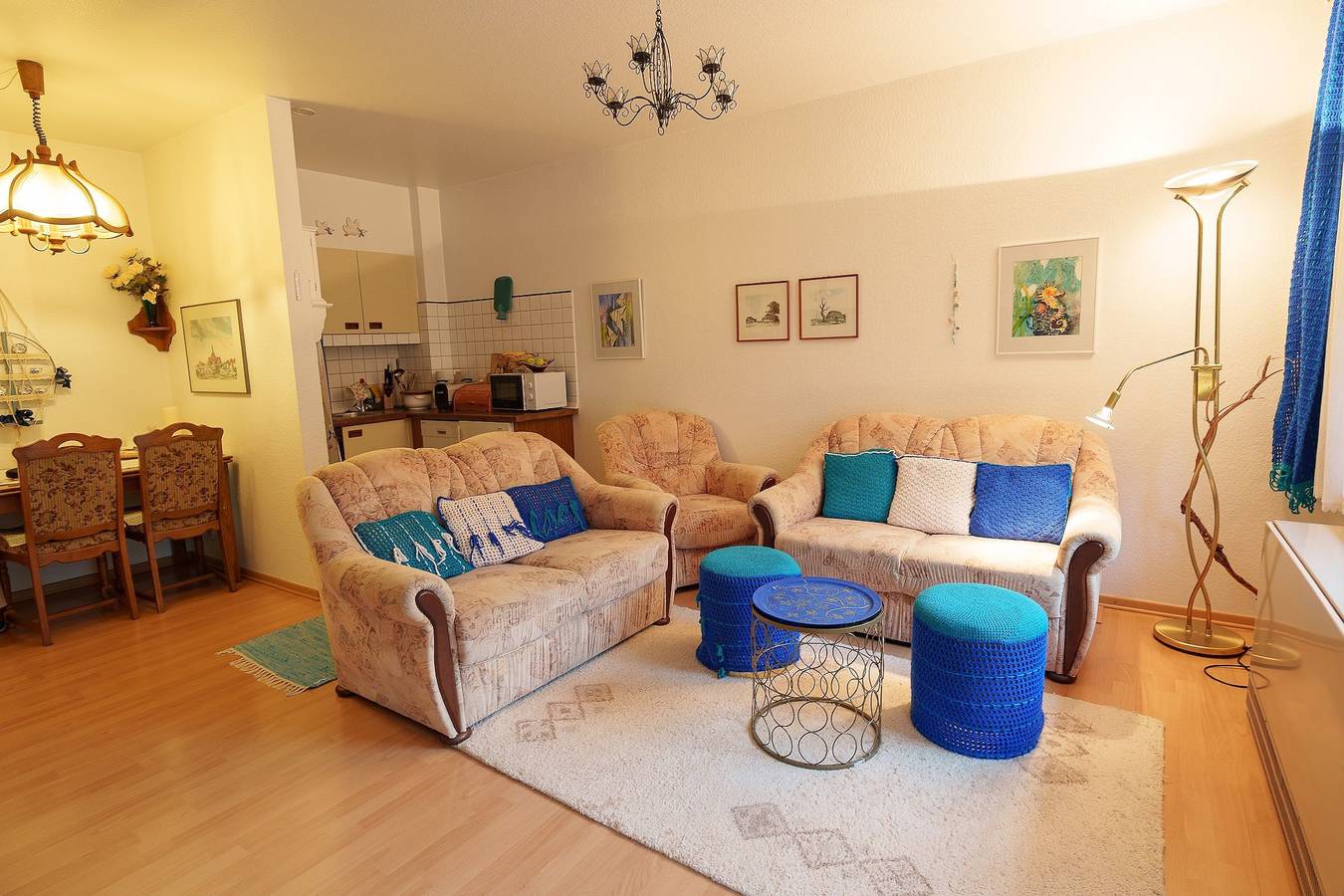 Ganze Wohnung, Ferienwohnung Königsraum - 2-Raum-Fewo Königsraum in Stinteck, Westerdeichstrich