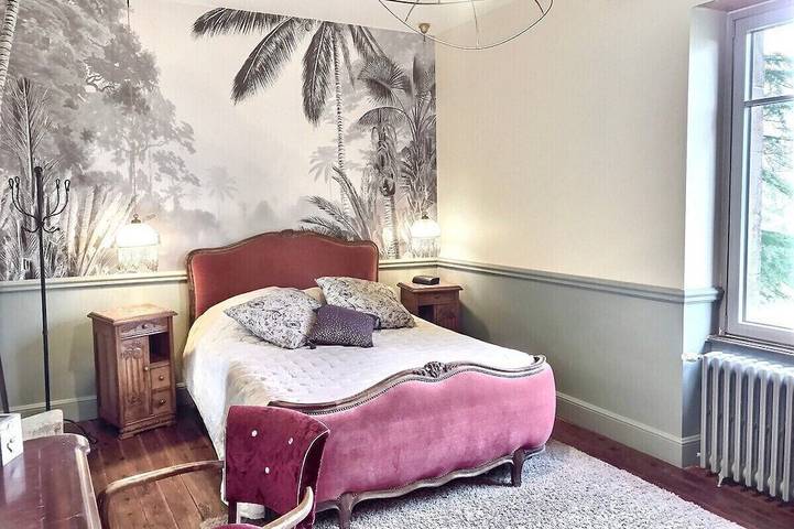 Familienzimmer-Eigenes Badezimmer in La Boissière-de-Montaigu, Loire-Tal