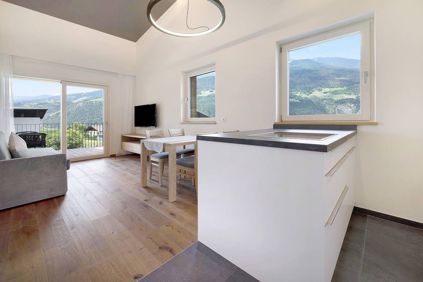 Ganze Wohnung, Apartment Sommersbergerhof 2017 mit Pool, Bergblick und Terrasse in Albeins, Brixen