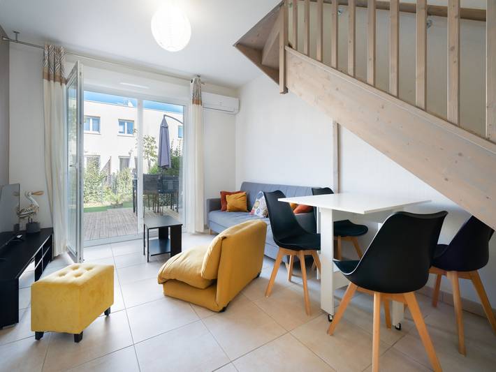 Ferienhaus für 6 Personen, mit Garten in Sérignan