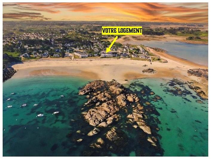 Gîte pour 4 personnes, avec vue et jardin dans Plage de Grève Blanche - 4