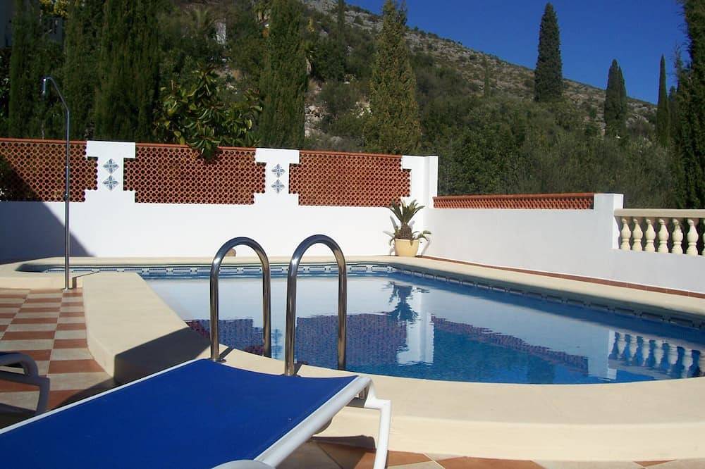 Herz des Orbatal in Tormos, Costa Blanca