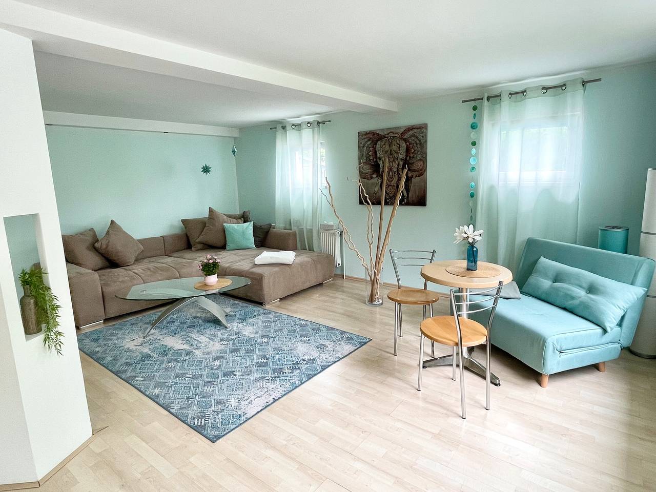 Estudio entero, Bungalow 'Auszeit' con terraza privada in Marzahn - Hellersdorf, Berlín