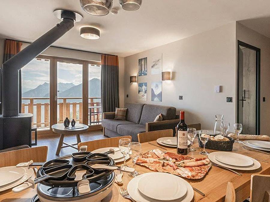 Résidence Club Mmv Le Silvana - Appartement 8 personnes - 4 pièces 8 pers. Vue montagne in Station de Risoul, Risoul