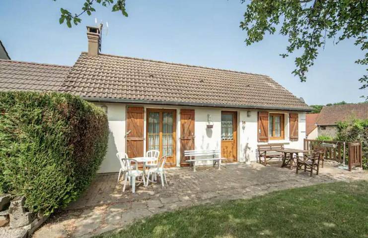 Maison de vacances pour 4 personnes, avec jardin et vue, animaux acceptés