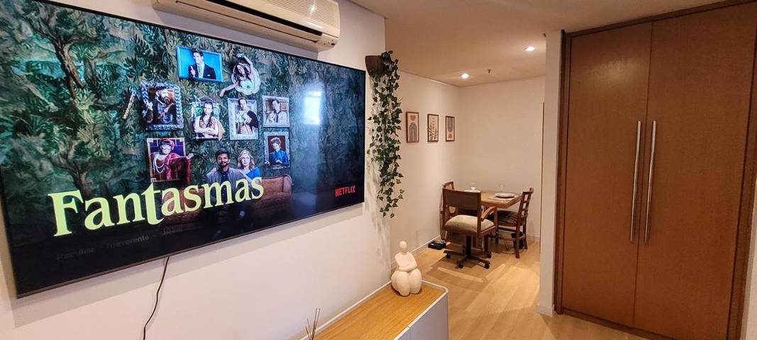 Casas e apartamentos de temporada para 4 pessoas, com vista e balcão e ainda sauna em Bela Vista