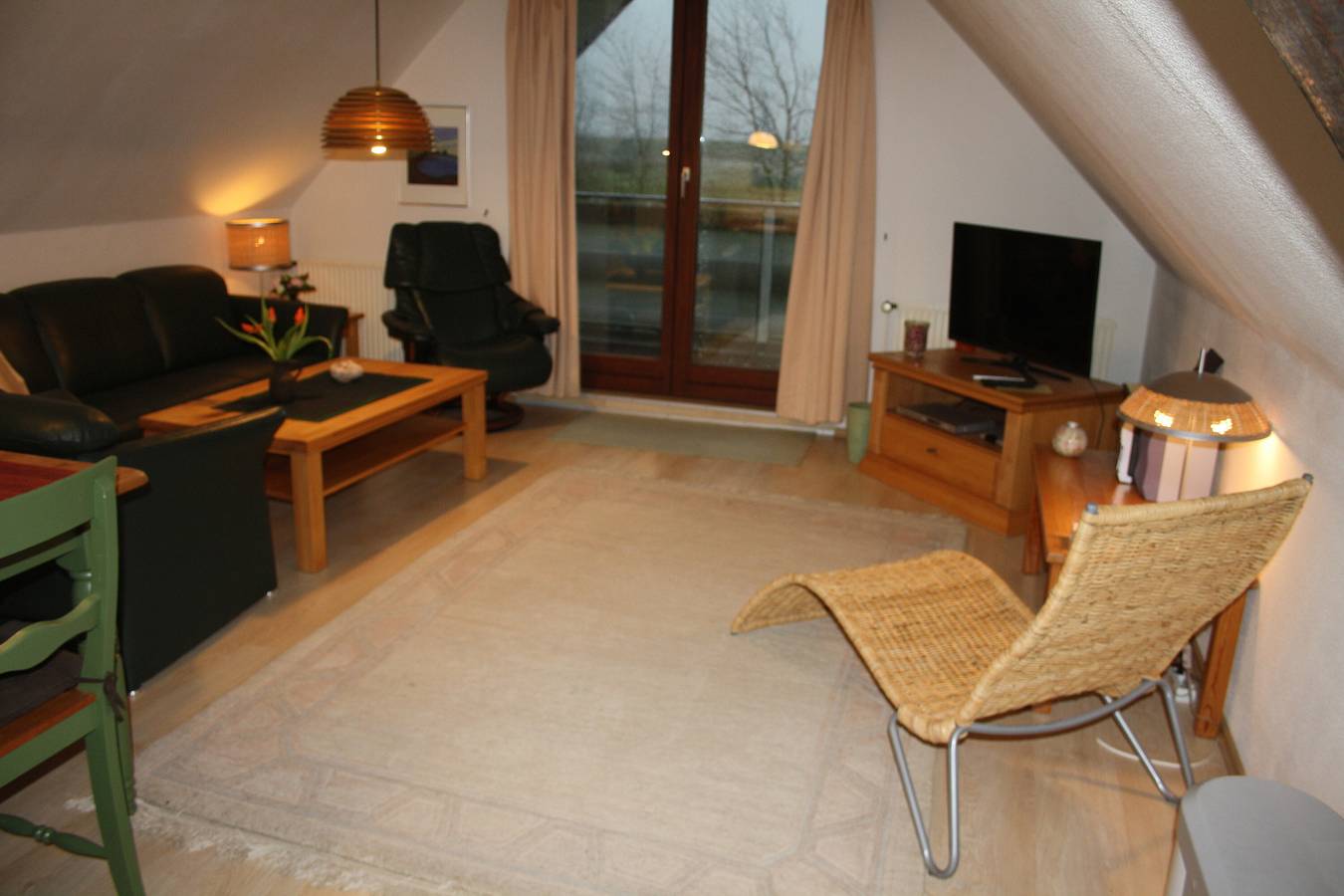 Ganze Wohnung, Apartment 'Fewo 2 Oland' mit Terrasse, Garten und Wlan, Platz für bis zu 4 Gäste in Dagebüll, Nordseeküste