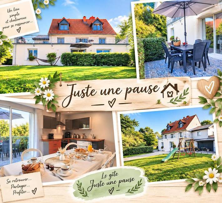 Location de vacances pour 6 personnes, avec Terrasse ainsi que Jardin et Vue à Carly