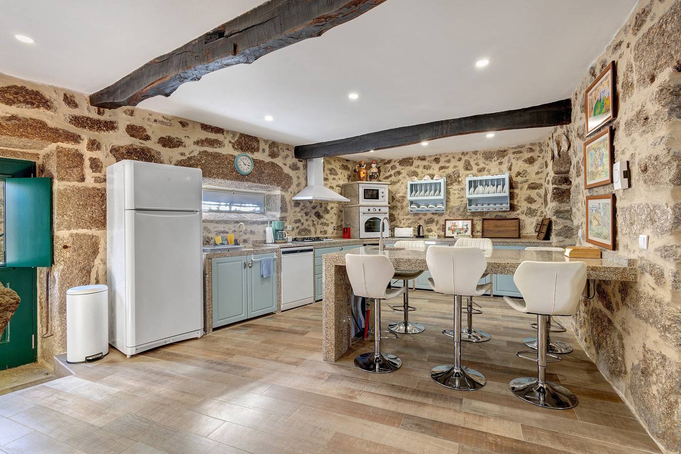 Ferienhaus 'Casa Do Forno' mit Bergblick, Wlan und Klimaanlage in Ponte da Barca, Vila Nova de Muía e Paço Vedro de Magalhães, Viana do Castelo Distrikt