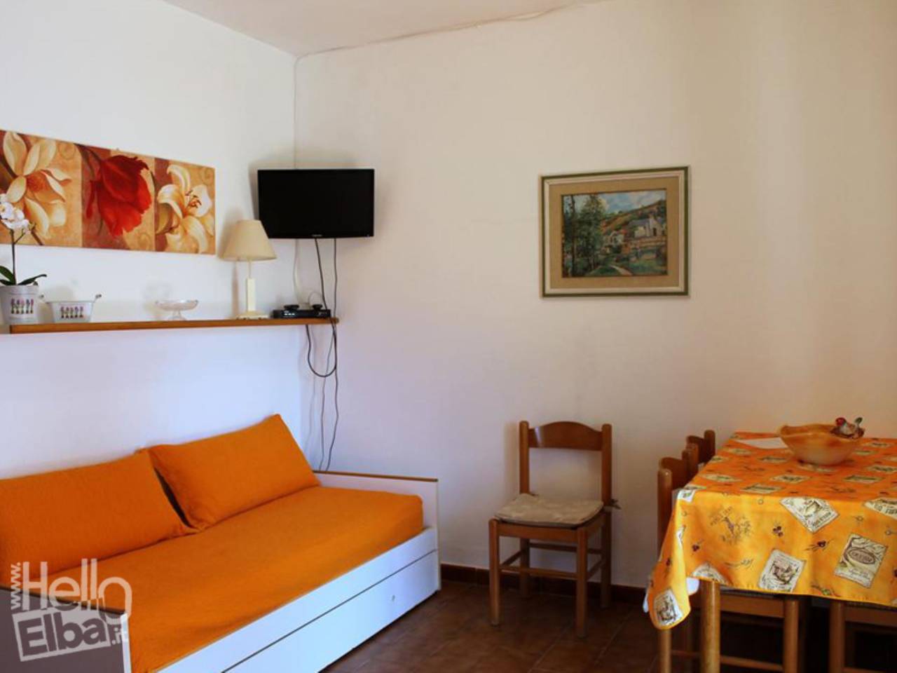 Apartamento vacacional entero, Apartamento de vacaciones para 5 personas con jardín in Lacona, Capoliveri