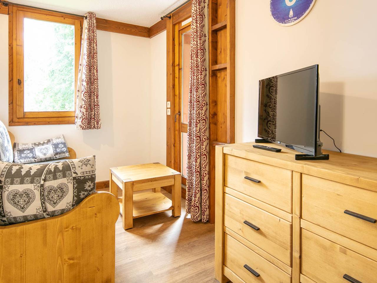 Ganze Wohnung, Schöne renovierte Wohnung · Balkon · Nähe Pisten und Geschäfte · Skischrank in La Plagne, Bellentre