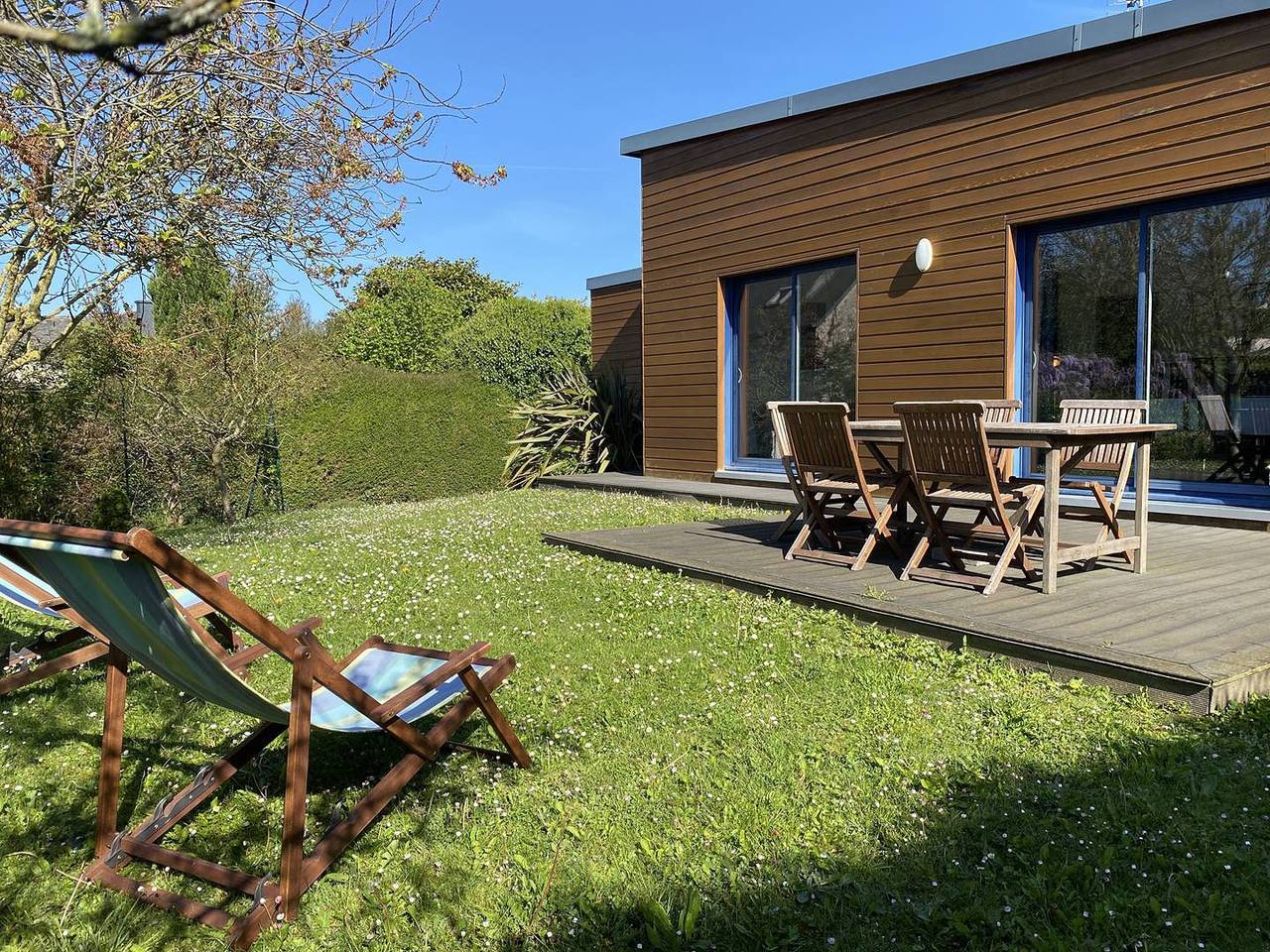 Charming wooden house close to the beach in Plurien, Côte d’Émeraude