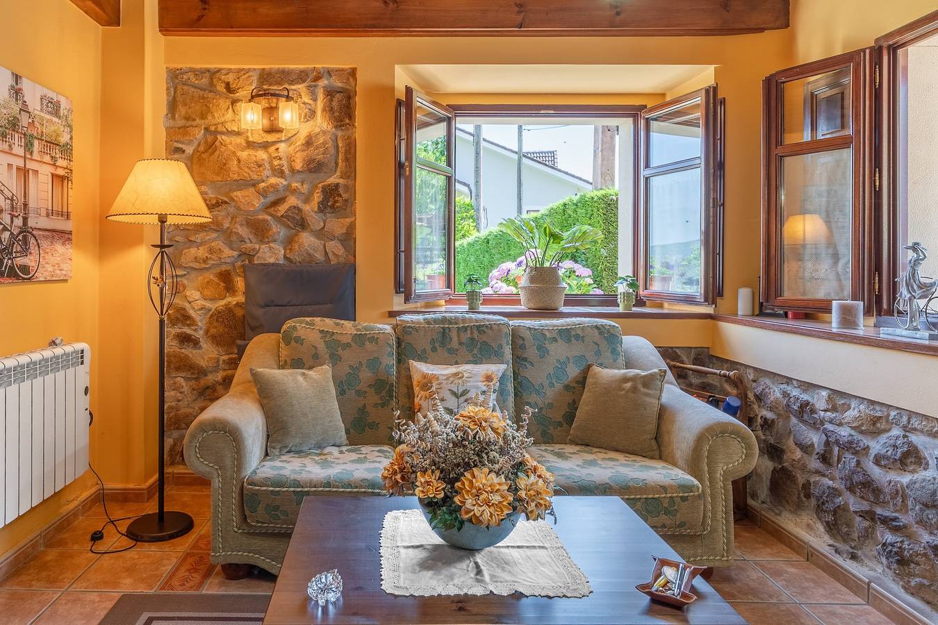 Ferienhaus 'Paz Y Tranquilidad' mit Bergblick, Gemeinschaftsterrasse und Wi-Fi in Villamayor (Piloña), Piloña