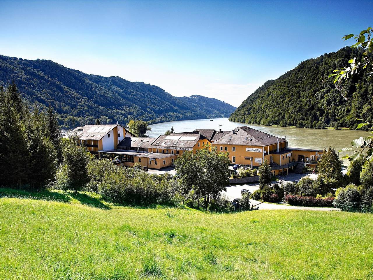 Riverresort Donauschlinge - Doppelzimmer Donau.Steig, Bad, Wc in Mühlviertel
