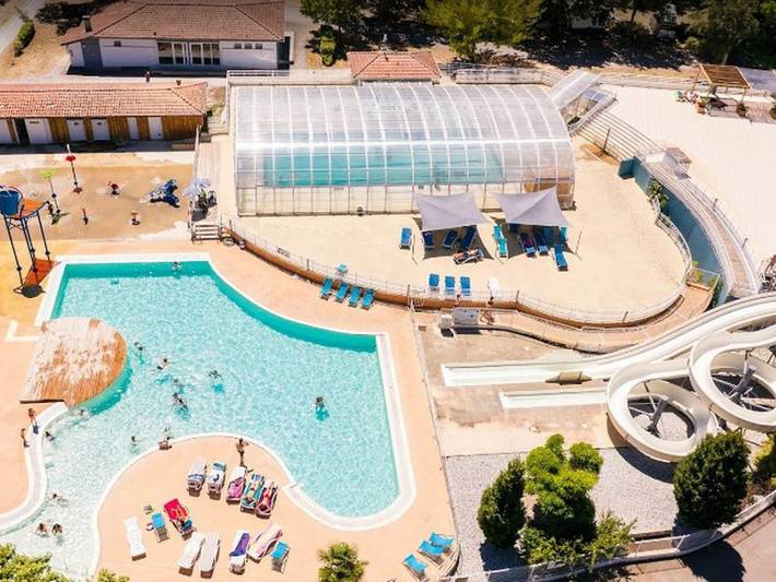 Mobil home pour 4 personnes, avec piscine et terrasse dans Etang De Soustons - 3