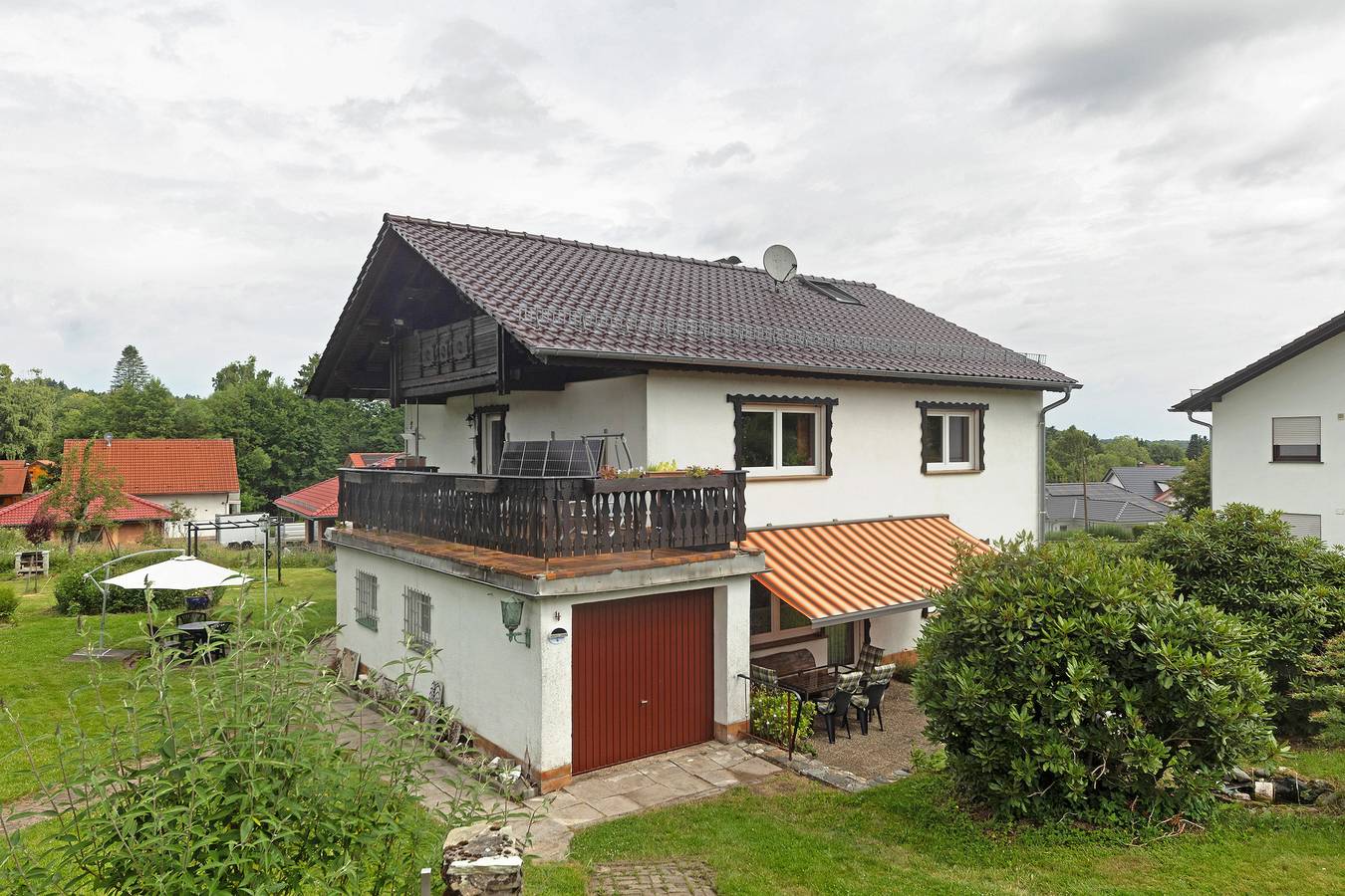 Ganze Wohnung, Ferienwohnung 'Eva' mit privater Terrasse, Gemeinschaftsgarten und Wi-Fi in Grebenhain, Vogelsberg