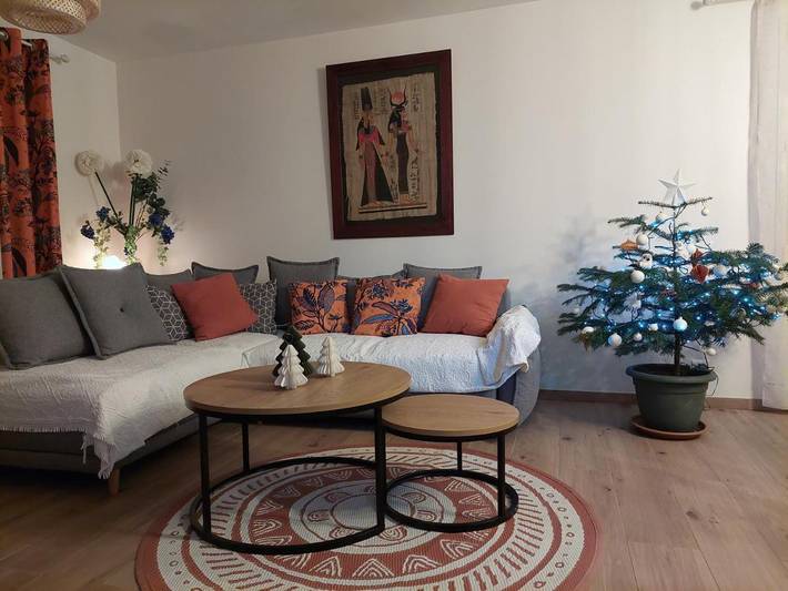 Location de vacances pour 4 personnes, avec jardin et vue, animaux acceptés à Audrix - 4