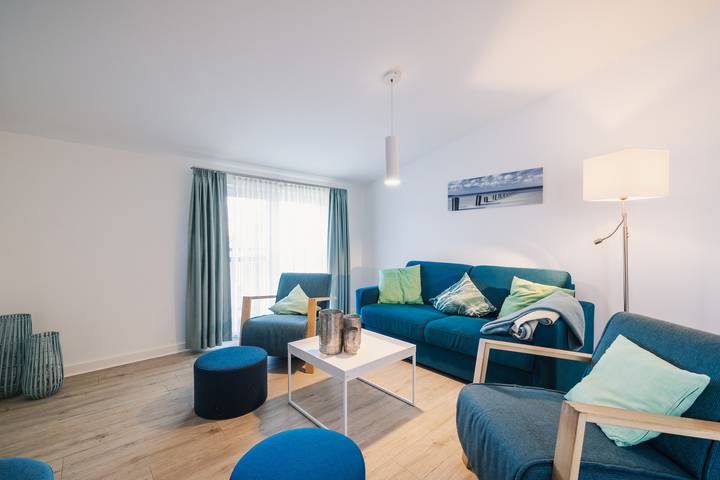 Ferienwohnung für 4 Personen, mit Balkon und Sauna in Prerow