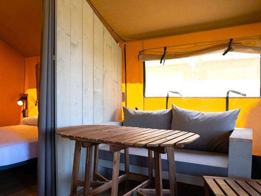 Camping Internacional Palamos - Safaritent 4 personen - Safari Salguer in Palamós, Costa Brava