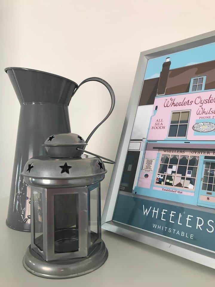 Appartement de vacances entier, One Bedroom flat in Whitstable with free parking in Whitstable, Kent