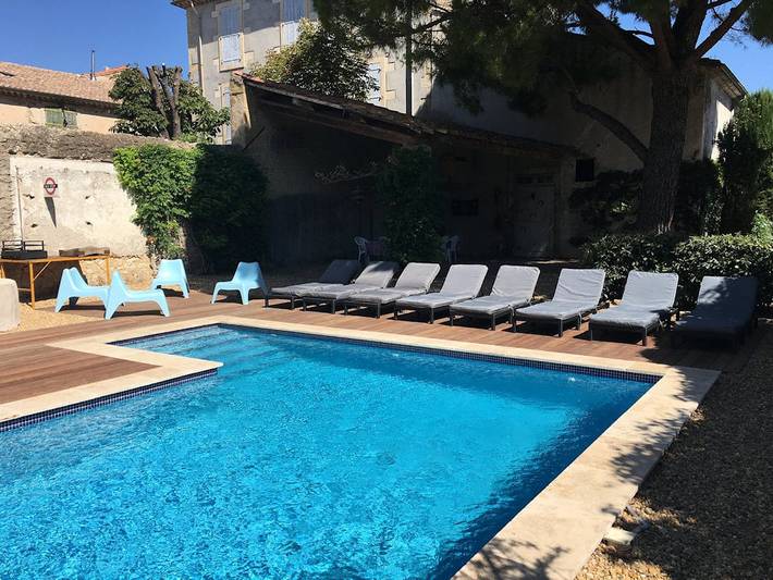 Chambre d’hôte pour 3 personnes, avec Jardin et Piscine
