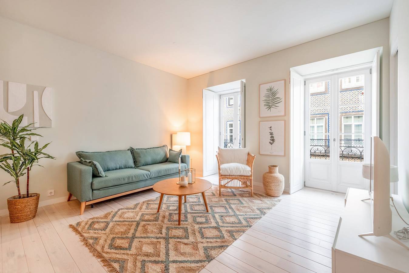 Geheel appartement, Vakantieappartement voor 2 personen met balkon in Lapa, Lissabon