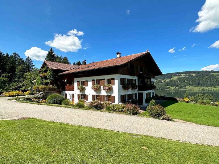 Ferienwohnung für 2 Personen, mit Balkon und Balkon/Terrasse sowie Terrasse und Garten in den Bayerische Alpen - 2