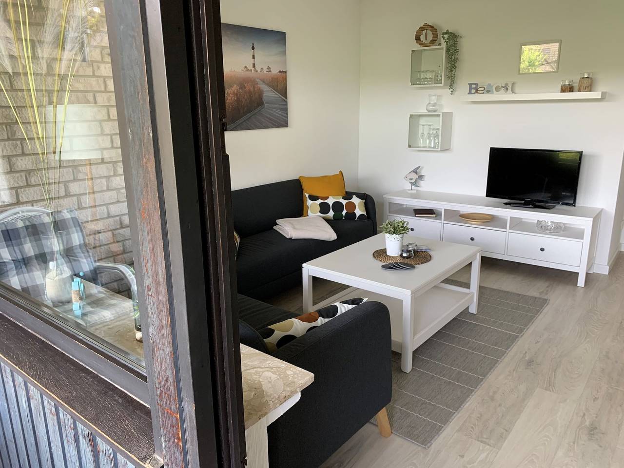 Ganze Wohnung, Apartment "Halvar" mit Balkon und Wifi in Maasholm-Bad, Maasholm