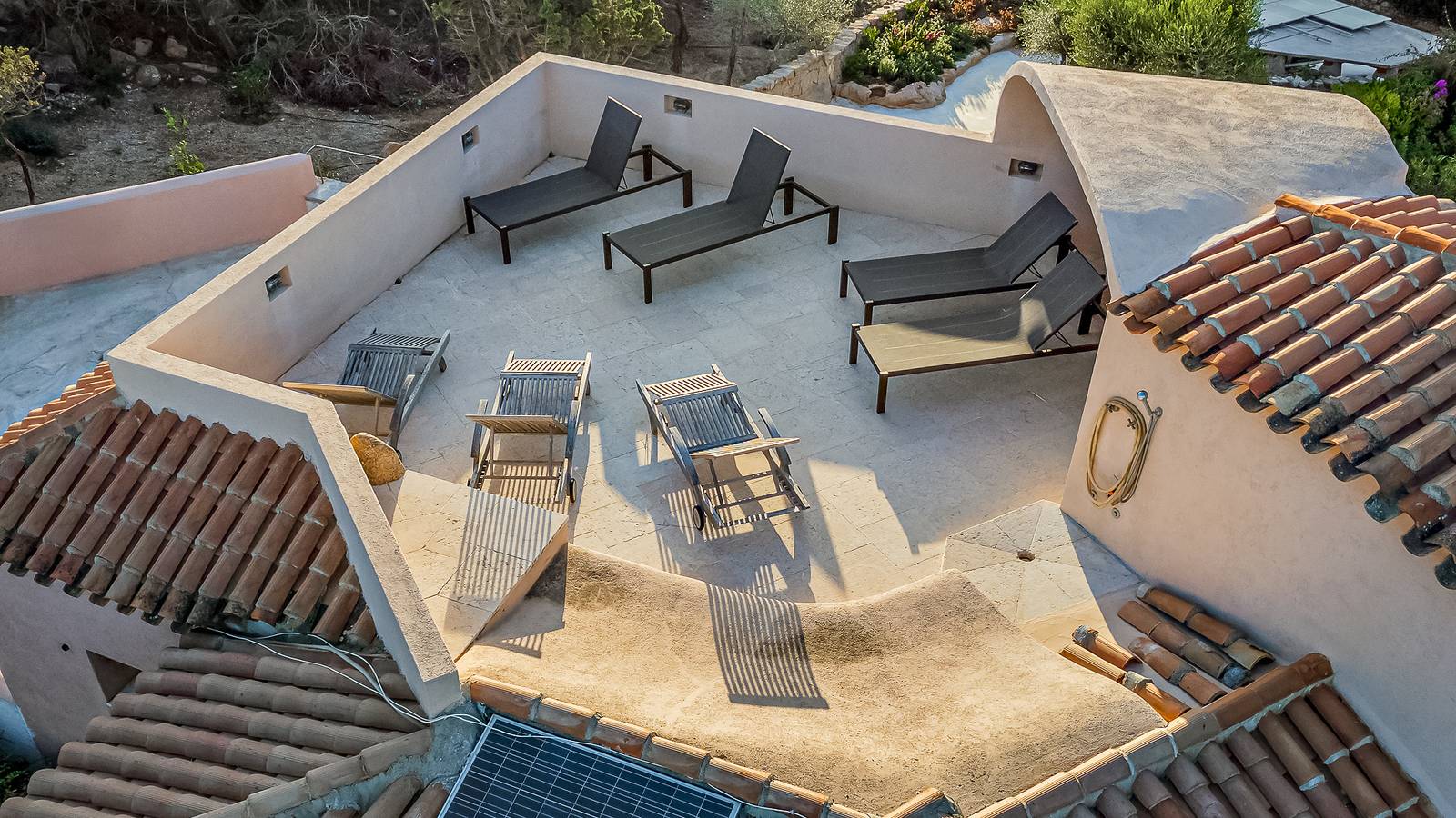 Villa für 11 Personen mit Terrasse in Liscia di Vacca, Arzachena