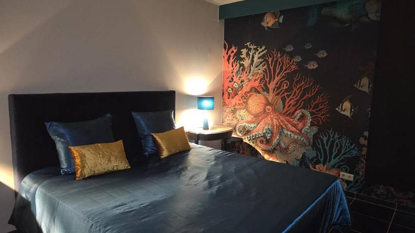 Maison d’hôte pour 2 personnes, avec vue et balcon