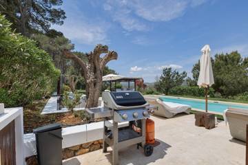 Villa in Santa Eulària des Riu, East Ibiza für 8 