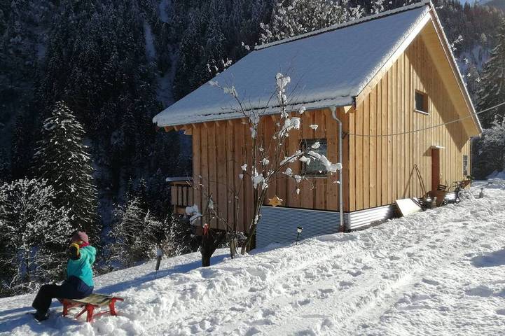 Baumhaus "Laugen Lodge" mit Natur-Schwimmteich, Sauna &  Grillstellen in St. Pankraz, Ortleralpen