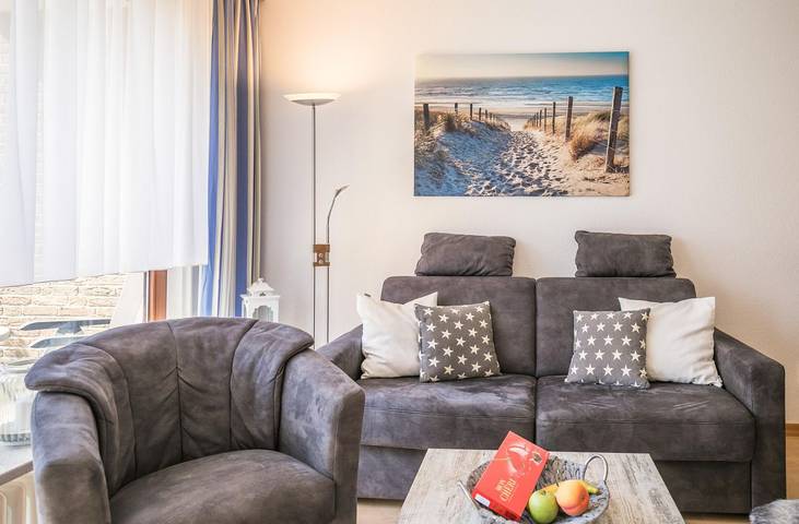 Ganze Wohnung, "Schloß am Meer Whg. 5" - Zentrale Ferienwohnung für 2 Personen in Hafen Büsum, Büsum