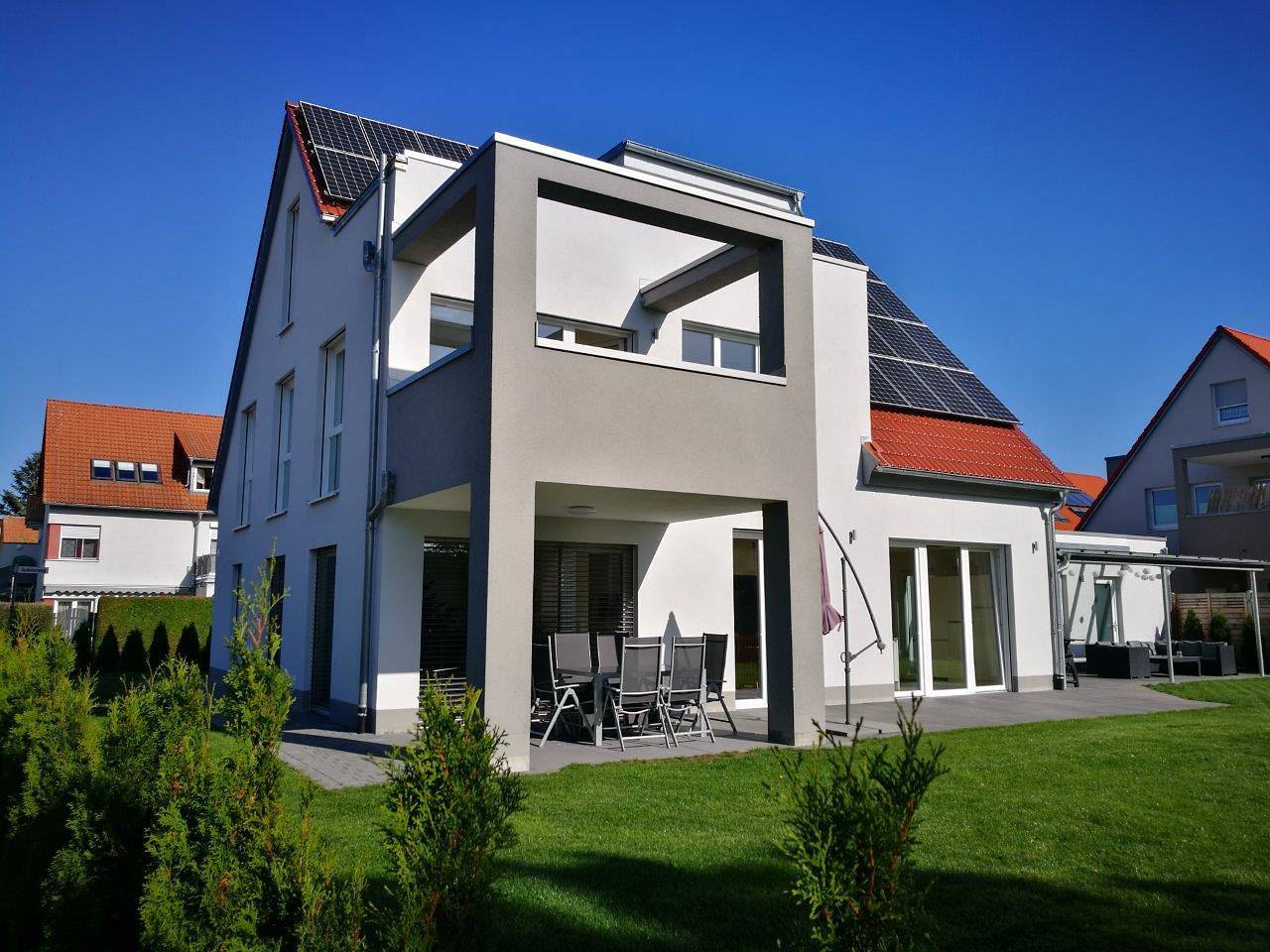 Ganze Wohnung, Ferienhaus Stahl - Ferienwohnung (57qm) mit Balkon für drei Personen in Muhr am See, Fränkisches Seenland