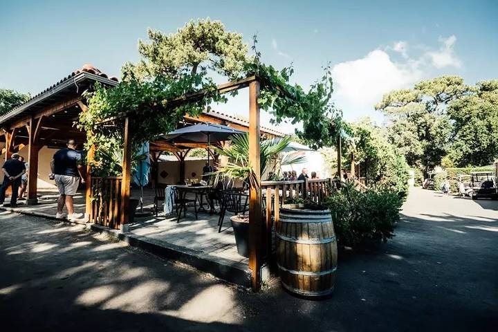 Camping pour 6 personnes, avec terrasse et piscine, animaux acceptés à Jard-sur-Mer