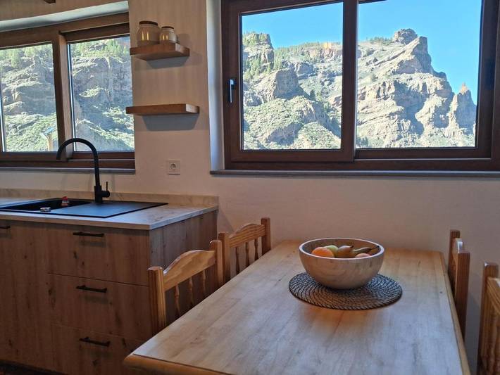 Casa rural para 4 personas, con Terraza y Jardín además de Piscina y Vistas en Tejeda - 2