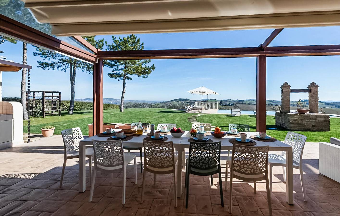 Casa de vacaciones para 10 personas con piscina in Macerata, Provincia de Macerata