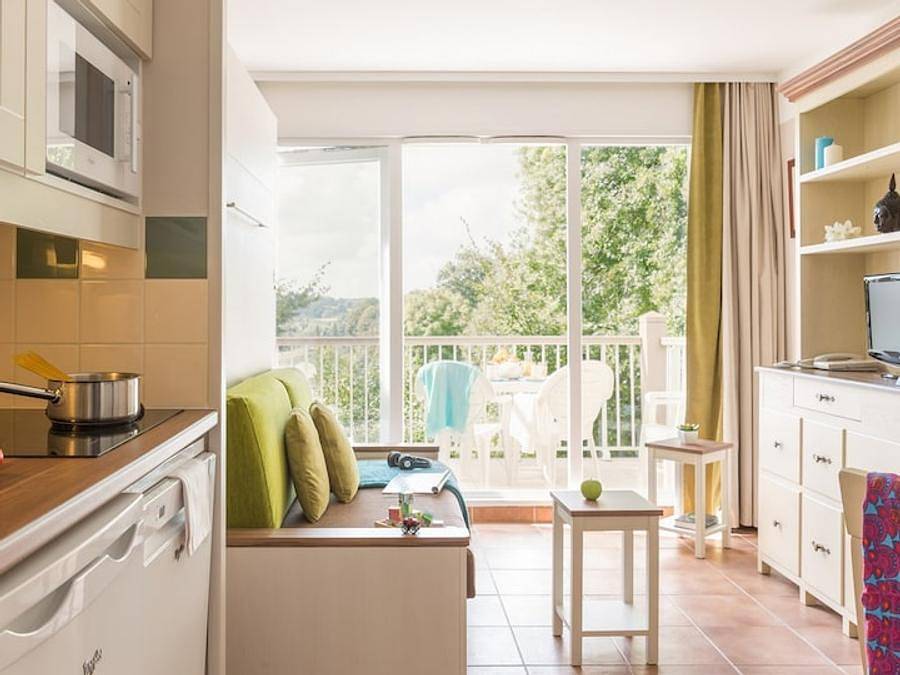 Pierre & Vacances Village Normandy Garden - Piso 4 personas - - 1 habitación - Terraza o balcón - Barrio Quartier de Hameau in Danestal, Region de Lisieux