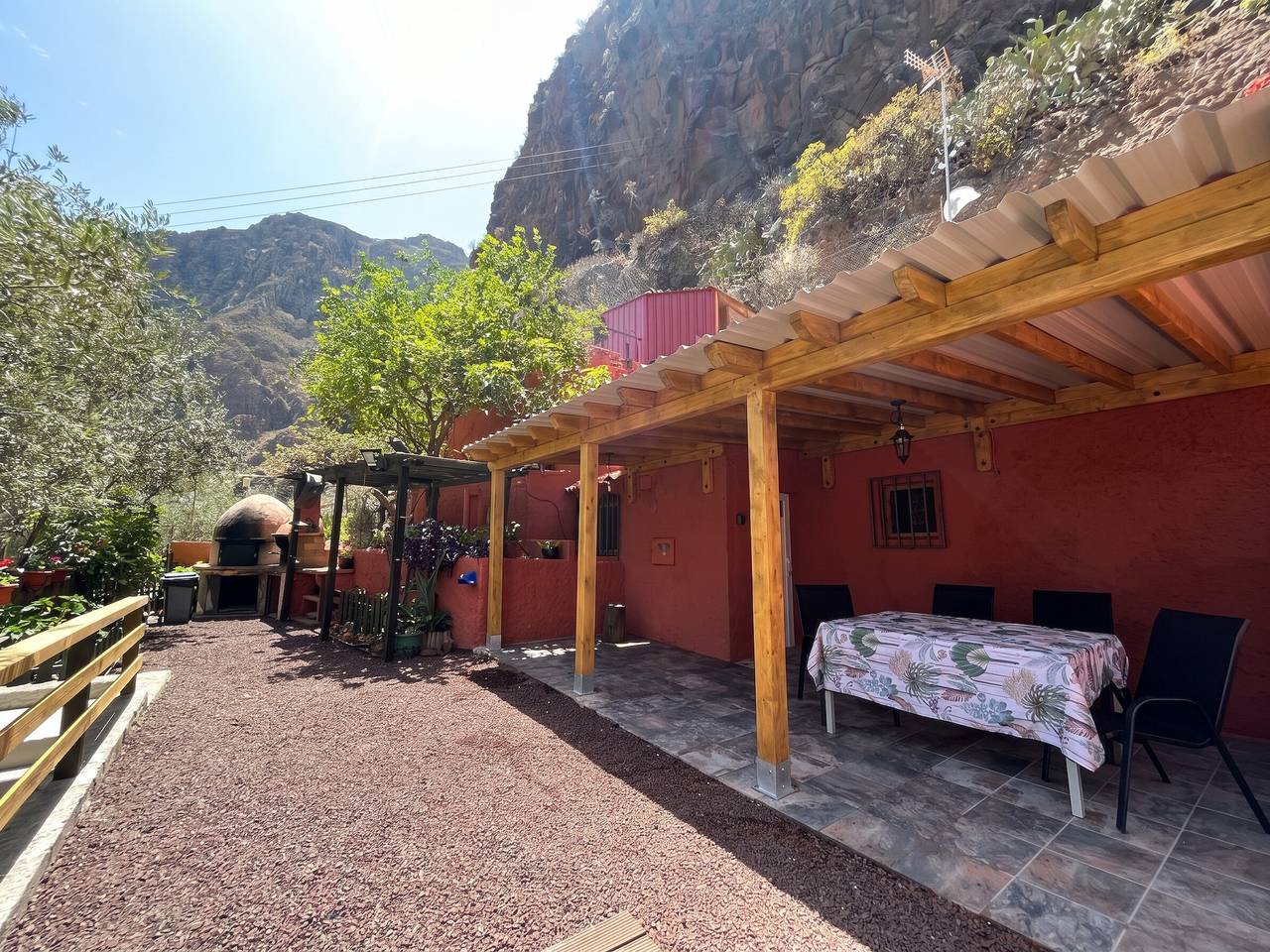 Willkommenes Haus mit Bergblick in Ingenio in Ingenio, Gran Canaria Osten