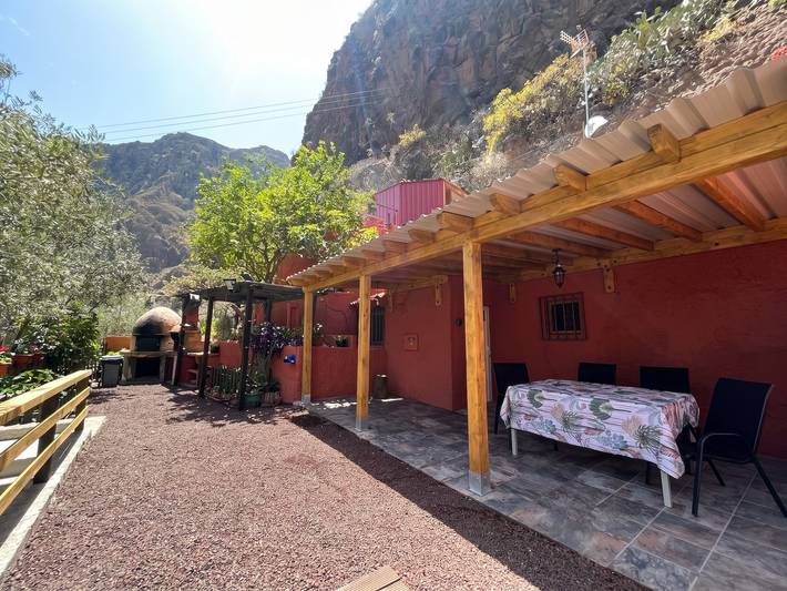 Casa acogedora con vista a la montaña en Ingenio in Ingenio, Gran Canaria Este