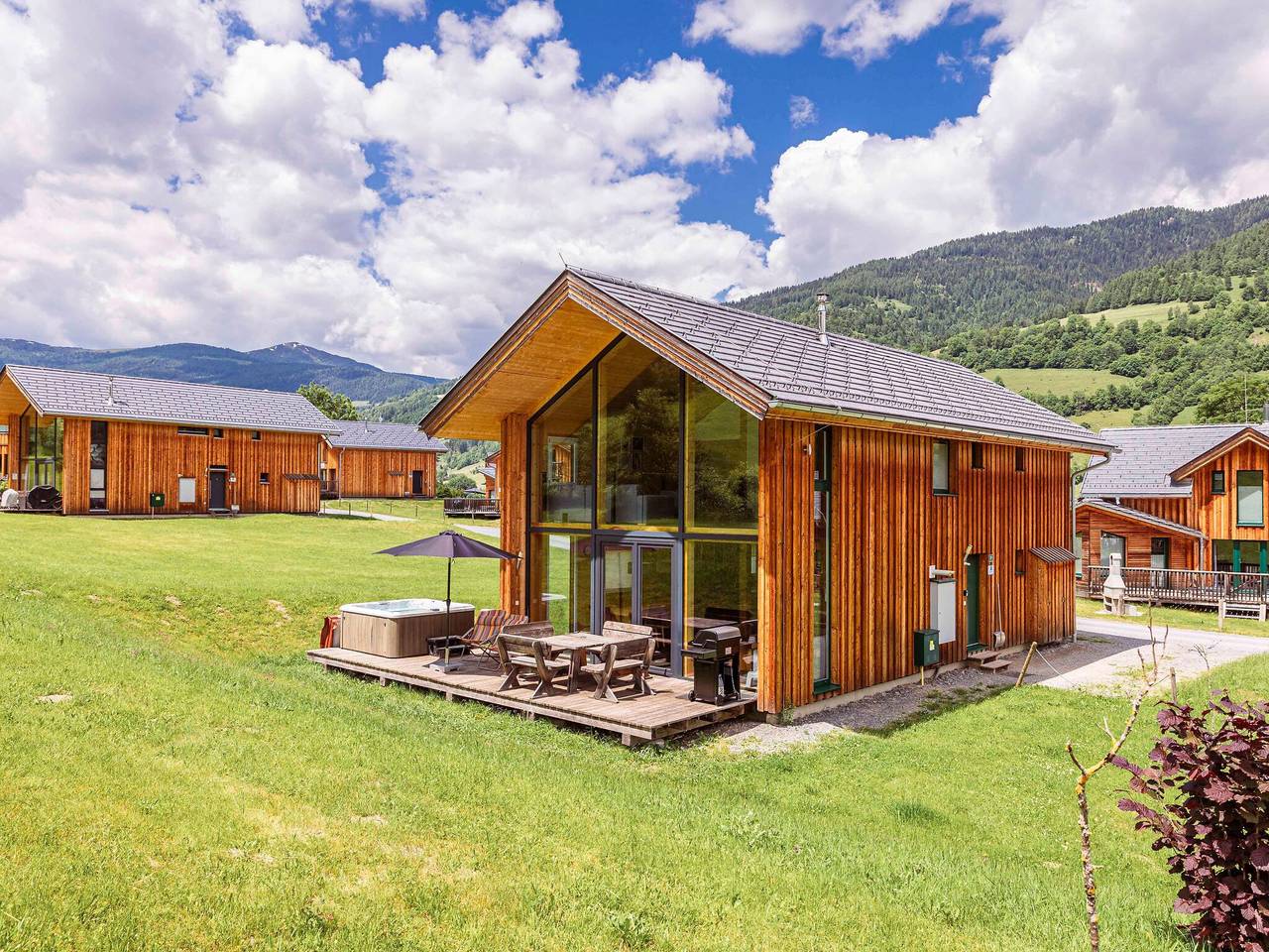Ansprechendes Chalet mit Infrarotsauna und Außenjacuzzi in St. Georgen ob Murau, Sankt Georgen am Kreischberg