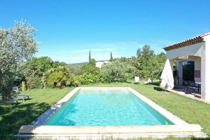 Location de vacances pour 8 personnes, avec vue et jardin ainsi que piscine et terrasse à Cruis - 2