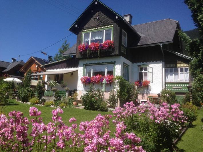Ferienwohnung für 5 Personen, mit Garten und Ausblick