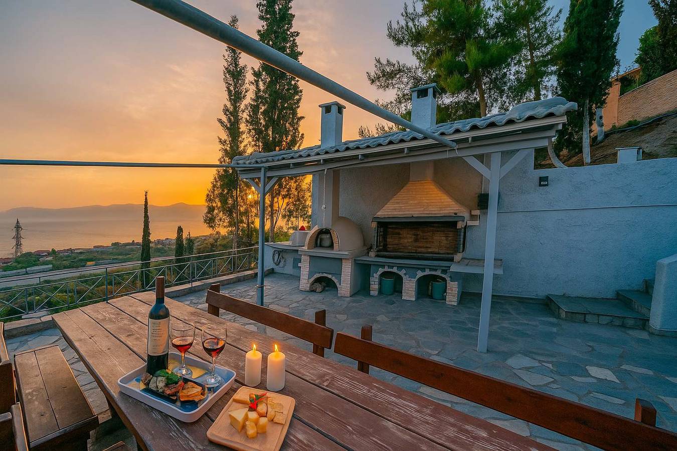 Ferienhaus für 3 Personen mit Pool in Korinthia